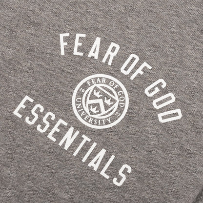Kid's Jersey Crewneck Tee - Heather Gray