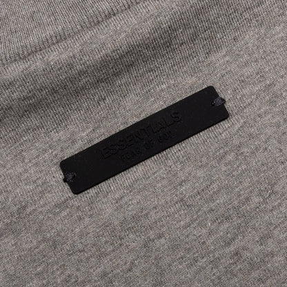 Kid's Jersey Crewneck Tee - Heather Gray