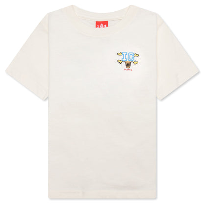 Kid's Vending S/S Knit - Whisper White