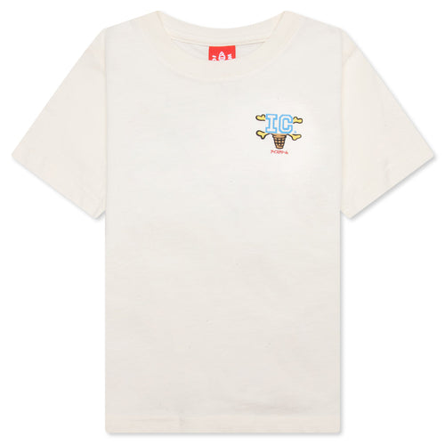 Kid's Vending S/S Knit - Whisper White