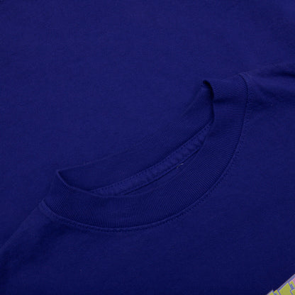 Kids Retro Tee - Cobalt Blue