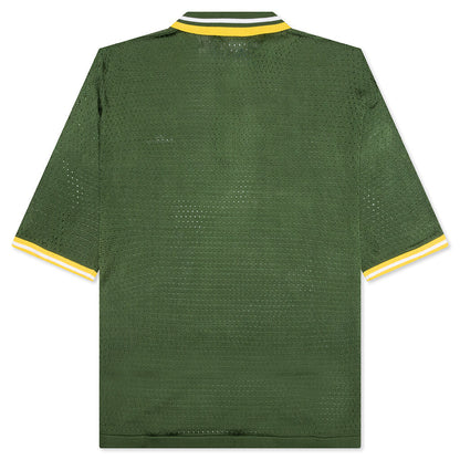 Mesh Polo - Green