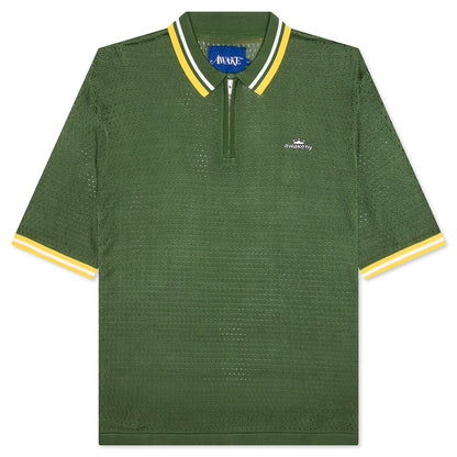 Mesh Polo - Green
