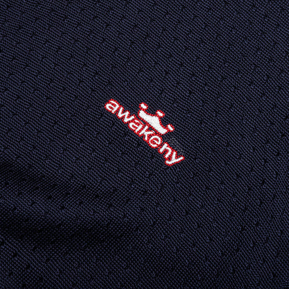 Mesh Polo - Navy
