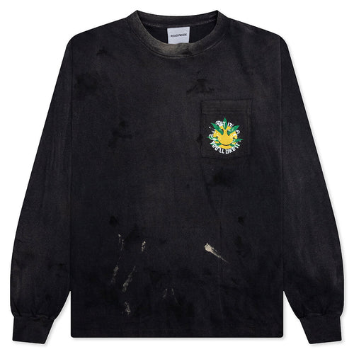 L/S Pocket T-Shirt Snake - Black