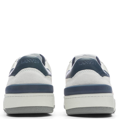 Clay Low Top Sneakers - Navy Blue/Orange
