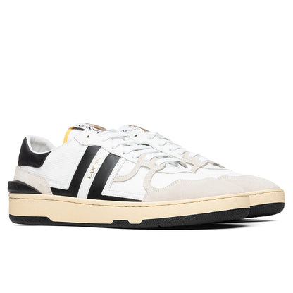 Clay Low Top Sneakers - White/Black