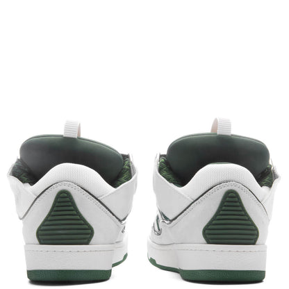 Curb Sneakers - White/Khaki