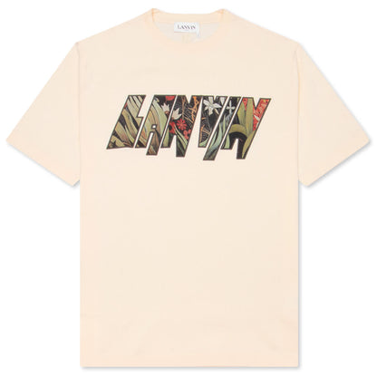 Forest Applied T-Shirt - Cream