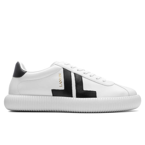 Glen Low Top Sneakers - White/Black