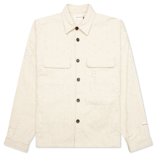 Legacy Eyelet Shirt - Bone