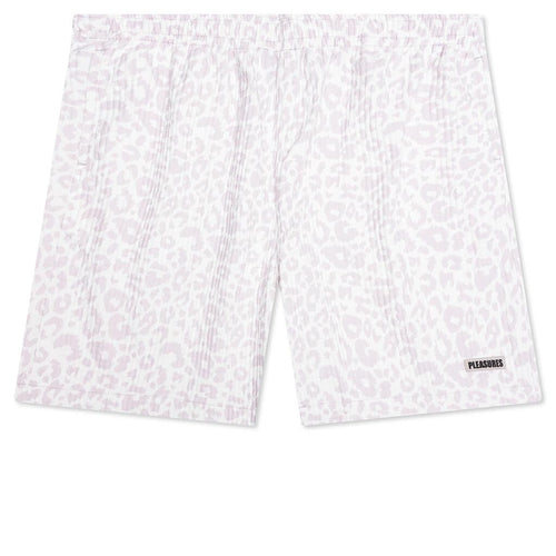 Leopard Active Shorts - Off White