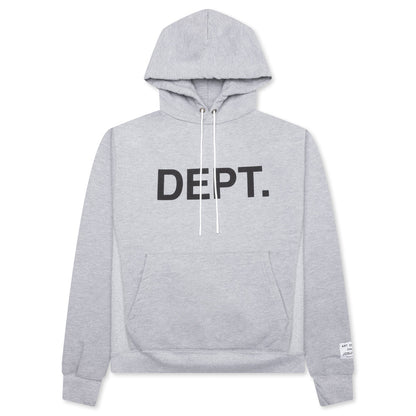 Logo Hoodie - Heather Grey