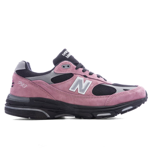 Made in USA 993 - Pink Taffy/Black/Slate Grey