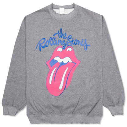 The Rolling Stones Crew Fleece - Heather Grey