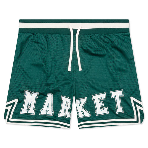 Market International Game Shorts - Deep Emerald