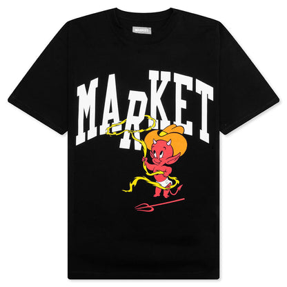 Market x Hot Stuff Cowboy Arc S/S T-Shirt - Black