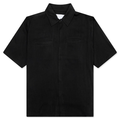 May You Be Safe Button Up - Black
