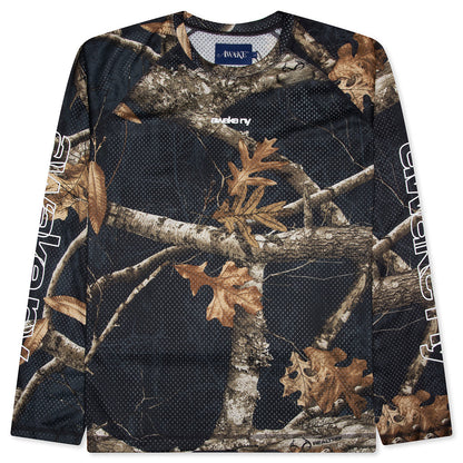 Mesh L/S Top - Shadow