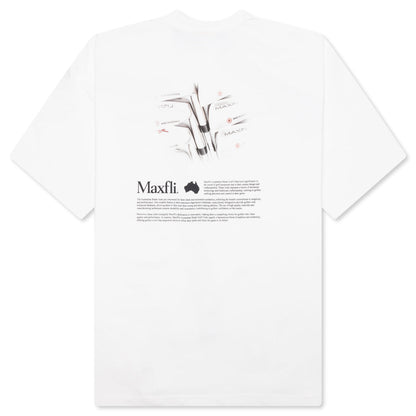 Metalwood x Maxfli Aussie Blade T-Shirt - White