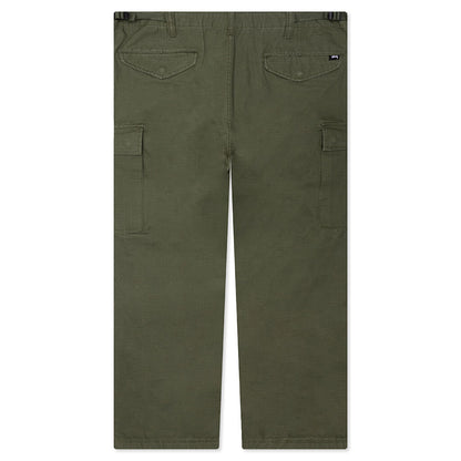 Military Cargo Pant Ripstop - Olive Green