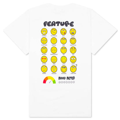 Mood Meter Tee - White