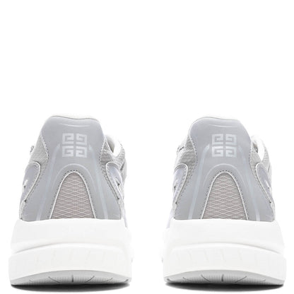 NFNTY-52 Suede and Mesh Sneakers - Light Grey