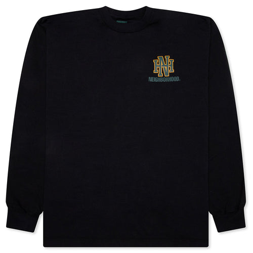 NH L/S Tee 8 - Black/Green