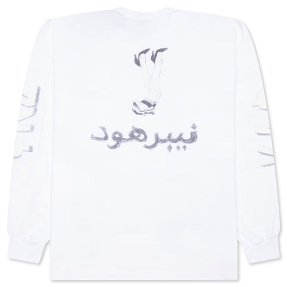 NH L/S Tee 9 - White