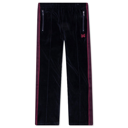 R.C. Velour Narrow Track Pant - Navy