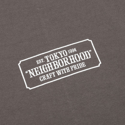 Bar & Shield S/S C-Tee - Grey
