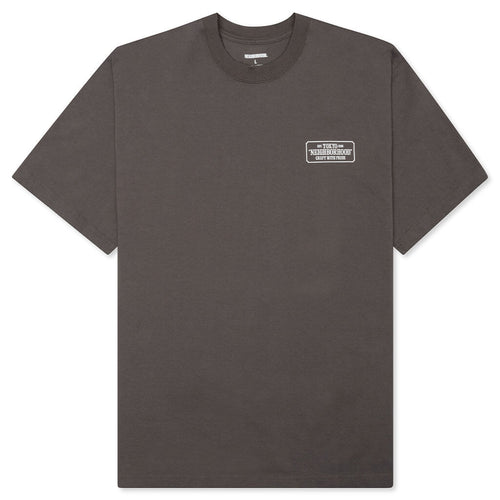 Bar & Shield S/S C-Tee - Grey