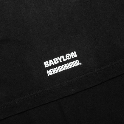Neighborhood x Babylon Tee LS-2 - Black