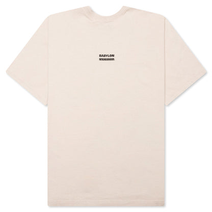 Neighborhood x Babylon Tee SS-1 - Beige