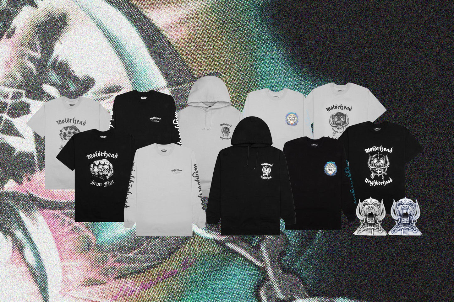 Neighborhood x Motor Head 2 L/S C-Tee - Grey