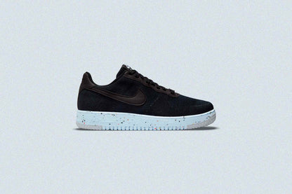 Air Force 1 Crater Flyknit - Black/Chambray Blue