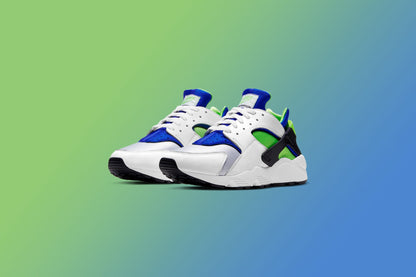 Air Huarache - White/Scream Green