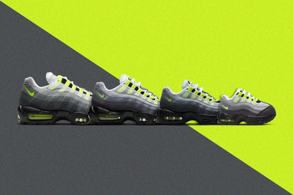 Air Max 95 OG (PS) - Black/Neon Yellow