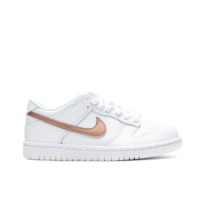 Dunk Low (GS) - White/Metallic Red/Summit White