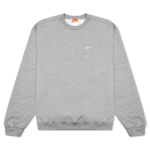 NRG MIUSA Crewneck - Dark Grey Heather/White
