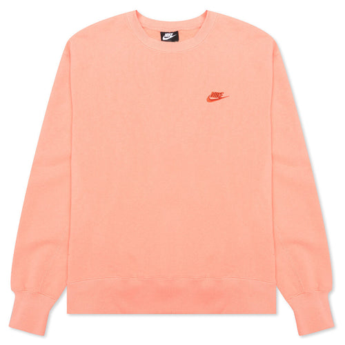 Sportswear Classic Fleece Crew - Apricot Agate/Light Sienna