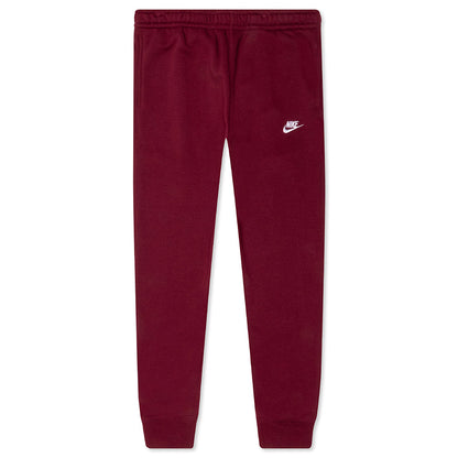 Sportswear Club Fleece Joggers - Dark Beetroot/White