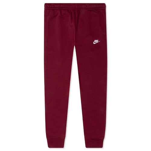 Sportswear Club Fleece Joggers - Dark Beetroot/White