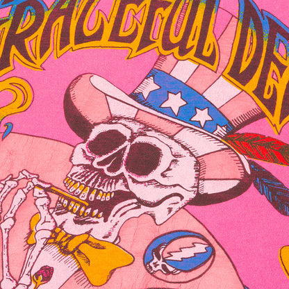 Grateful Dead Its Worth the Trip Crew Tee - Neon Pink