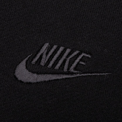 Sportswear Pullover French Terry Hoodie - Black/Off Noir