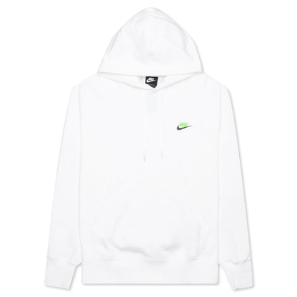 Sportswear Pullover French Terry Hoodie - White