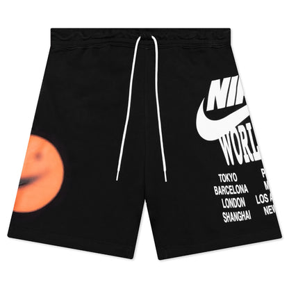 Sportswear World Tour French Terry Shorts - Black