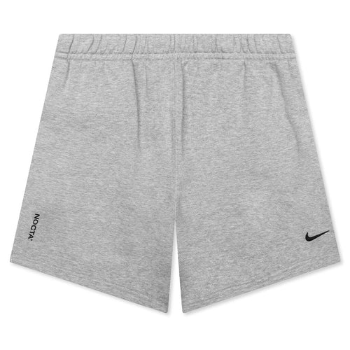 Nike x Nocta NRG CS Fleece Short - Dark Grey Heather/Matte Silver/Black
