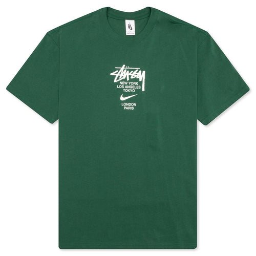 Nike x Stussy S/S T-Shirt - Gorge Green
