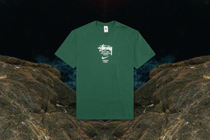 Nike x Stussy S/S T-Shirt - Gorge Green